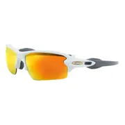 Oakley OO9271 FLAK 2.0 Asian Fit Polarized 927153, White frame, Prizm Ruby Polarized lenses, view 2