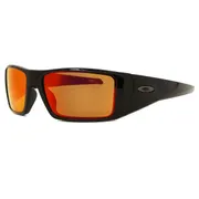 Oakley OO9231 HELIOSTAT 923106, Black frame, Prizm™ Ruby Red Mirror lenses, view 2