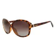 Polaroid PLD 4098/S 086/LA, Tortoiseshell frame, Brown lenses, view 2