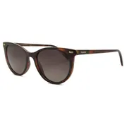 Polaroid PLD 4107/S Polarized 086/LA, Tortoiseshell frame, Gradient Brown lenses, view 2
