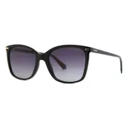 Polaroid PLD 4108/S Polarized 807/WJ, Black frame, Gradient Grey lenses, view 2