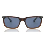 Polaroid PLD 2117/S 9N4/C3, Tortoiseshell frame, Blue lenses, view 1
