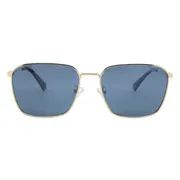 Polaroid PLD 4120/G/S/X Asian Fit LKS/XN, Gold frame, Blue Mirror lenses, view 1