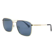 Polaroid PLD 4120/G/S/X Asian Fit LKS/XN, Gold frame, Blue Mirror lenses, view 2