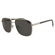 Polaroid PLD 4128/S/X 010/M9, Silver frame, Grey lenses, view 2