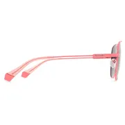 Polaroid PLD 6187/S Polarized 35J/M9, Pink frame, Grey lenses, view 3