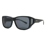 Polaroid PLD 9016/S 807/M9, Black frame, Grey lenses, view 2