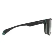 Polaroid PLD 2141/S Polarized 3OL/UC, Black frame, Green lenses, view 3