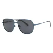 Polaroid PLD 6195/S/X Polarized FLL/M9, Blue frame, Grey lenses, view 2