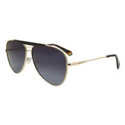 Polaroid PLD 6200/S/X Polarized RHL/WJ, Gold frame, Gradient Grey lenses, view 2
