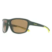 Polaroid PLD 7049/S Polarized GP7/VV, Green frame, Gold lenses, view 2
