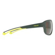 Polaroid PLD 7049/S Polarized GP7/VV, Green frame, Gold lenses, view 3