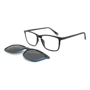 Polaroid PLD 6139/CS With Clip-On 807/M9, Black frame, view 1