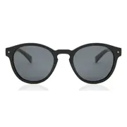 Polaroid PLD 6042/S Polarized 807/M9, Black frame, Green lenses, view 1