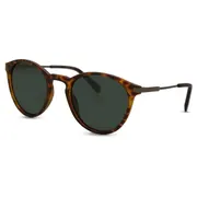 Polaroid PLD 2062/S Polarized N9P/UC, Tortoiseshell frame, Green lenses, view 2