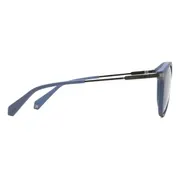 Polaroid PLD 2061/S Polarized FLL/1A, Blue frame, Blue lenses, view 3