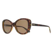 Polaroid PLD 4154/S/X Polarized 086/SP, Tortoiseshell frame, Brown lenses, view 2