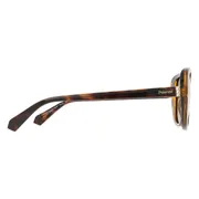 Polaroid PLD 4154/S/X Polarized 086/SP, Tortoiseshell frame, Brown lenses, view 3