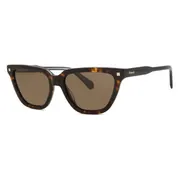 Polaroid PLD 4157/S/X Polarized 086/SP, Tortoiseshell frame, Brown lenses, view 2