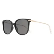 Polaroid PLD 4170/G/S/X Asian Fit Polarized 2F7/M9, Black frame, Grey lenses, view 2