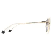 Polaroid PLD 4171/G/S/X Asian Fit Polarized 2F7/WJ, Gold frame, Gradient Purple lenses, view 3