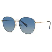 Polaroid PLD 6215/S/X Polarized LKS/Z7, Blue frame, Gradient Blue lenses, view 2