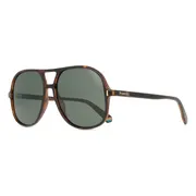 Polaroid PLD 6217/S Polarized 086/UC, Tortoiseshell frame, Green lenses, view 2