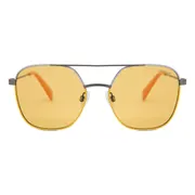 Polaroid PLD 6058/S Polarized 40G/HE, Grey frame, Yellow lenses, view 1