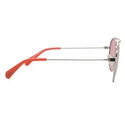 Polaroid PLD 6056/S Polarized 35J/0F, Pink frame, Pink lenses, view 3