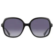 Polaroid PLD 4177/S/X Polarized 807/WJ, Black frame, Gradient Grey lenses, view 1