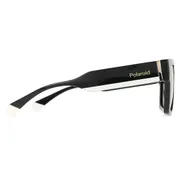Polaroid PLD 6224/S/X Polarized 807/M9, Black frame, Grey lenses, view 3