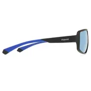 Polaroid PLD 7054/S Polarized 0VK/5X, Black frame, Blue Mirror lenses, view 3