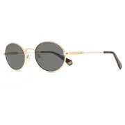 Polaroid PLD 6228/S/X Polarized 000/M9, Gold frame, Grey lenses, view 2