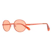 Polaroid PLD 6066/S Polarized 2M5/HE, Orange frame, Brown lenses, view 2