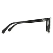 Polaroid PLD 6232/S Polarized 807/M9, Black frame, Grey lenses, view 3
