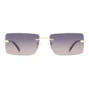 Polaroid PLD 6245/S Polarized S9E/XW, Gold frame, Gradient Purple lenses, view 1