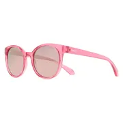 Polaroid PLD 8076/S Kids Polarized 35J/JQ, Pink frame, Rose Pink Multilayer Gold Mirror lenses, view 2