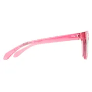 Polaroid PLD 8076/S Kids Polarized 35J/JQ, Pink frame, Rose Pink Multilayer Gold Mirror lenses, view 3