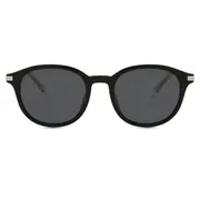 Polaroid PLD 4148/G/S/X Asian Fit Polarized 807/M9, Black frame, Grey lenses, view 1