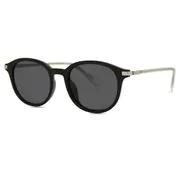 Polaroid PLD 4148/G/S/X Asian Fit Polarized 807/M9, Black frame, Grey lenses, view 2
