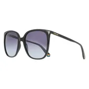 Polaroid PLD 6218/S Polarized 807/WJ, Black frame, Gradient Purple lenses, view 2