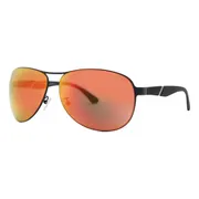 Police SPL534G 531R, Black frame, Orange lenses, view 2