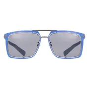 Police SPL159M 01AQ, Brown frame, Grey lenses, view 1
