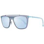 Police PL581M SG1X, Grey frame, Blue Mirror lenses, view 2