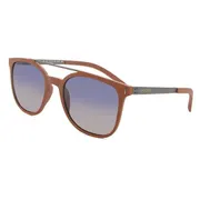 Police SPL169 WAGER 1 Polarized NKJP, Brown frame, Purple lenses, view 2