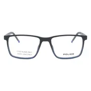 Police UPLL74 SOLSTICE LITE 1 With Clip-On ABIP, Blue frame, view 2