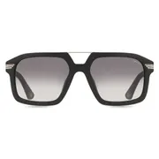 Police SPLP28 FORTY 1 0703, Black frame, Smoke Gradient Grey lenses, view 1