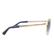 Police SPL890 ORIGINS 3 0300, Gold frame, Gradient Blue lenses, view 3