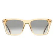 Police SPLN35E CHAMP 9 0L77, Brown frame, Gradient Green lenses, view 1