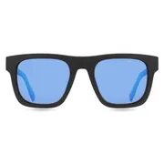 Police SPLQ79E BEYOND LITE 7 U28P, Black frame, Smoke Blue Mirror lenses, view 1